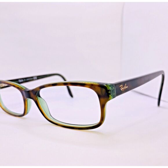 Ray-Ban Authentic Eyeglasses RB 5187 2445 52 [] 16 140 MM Ivory Tortoise Green - Picture 1 of 9